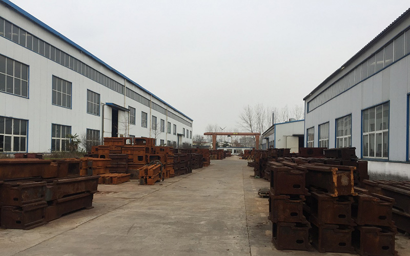 Casting aging Treament ourdoor warehouse