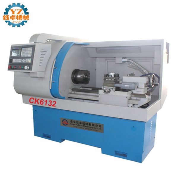 CNC Metal Cutting Turning Tool Lathe Machine CK6132 2